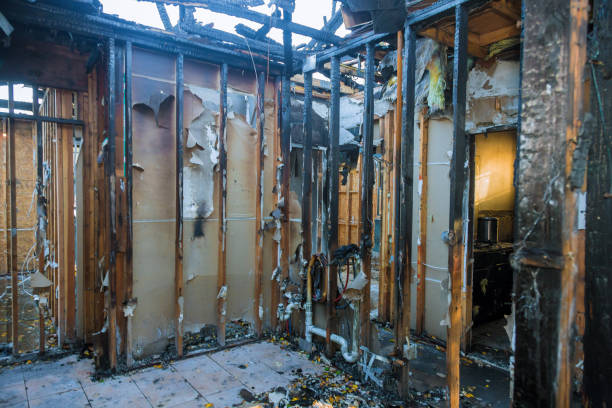 Professional Fire Damage Assessment technician working in Litchfield Park, AZ